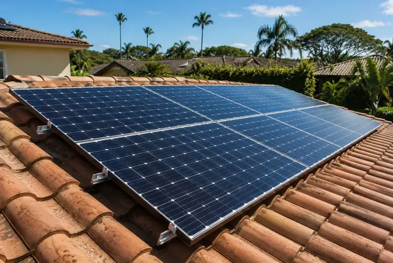 Installation de panneaux solaires à Pimbo